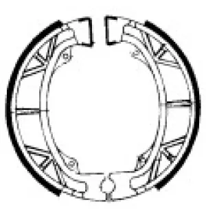 Forte Jarrukengät,  Ø110 x 25mm, Skootterit 50cc kuva