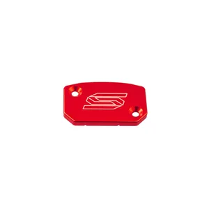 Scar Front Brake Reservoir Cover - Brembo KTM Husqvarna GASGAS - Red color kuva