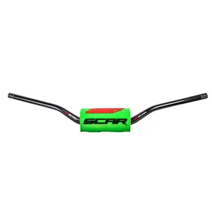 Scar Handlebar O² Ø28,6 (1 1/8”) - McGrath/Short Ktm - Green color kuva