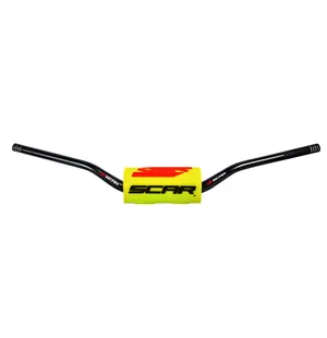 Scar Handlebar O² Ø28,6 (1 1/8”) - KTM 85SX - Yellow color kuva