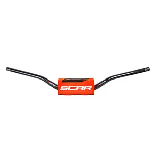 Scar Handlebar O² Ø28,6 (1 1/8”) - 65/85 Low Mini - Orange color kuva