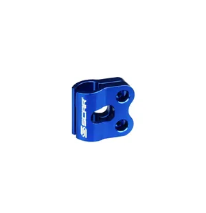 Scar Brake line clamp - Honda / Yamaha / Blue color kuva