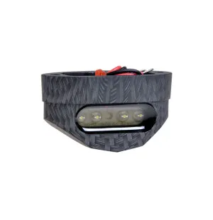 Forte Rekisterivalo, Led, E hyv., Alumiini, Musta kuva