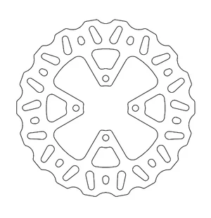 Moto-Master Nitro rear disc KTM: SX65 TC65 MC65 23-.. kuva