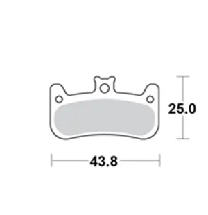 Motomaster Brake pad bicycle Organic: Formula Cura 4 kuva