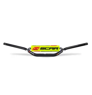 Scar Handlebar Evolution X² Ø28,6 (1 1/8”) with Cross Bar - RC - Yellow color kuva