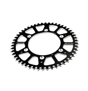 Scar Alu Sprocket - KTM / Husqvarna / Gasgas - 49 teeth - Black color kuva