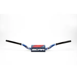 Scar Handlebar O² COLOR Ø28,6 (1 1/8”) - KTM 85SX -  BLUE Bar - DARK BLUE Bar pa kuva