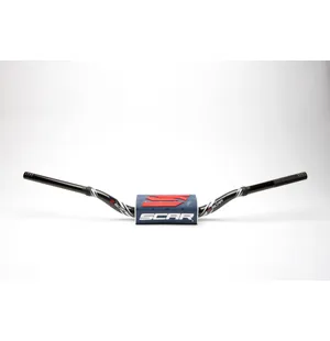 Scar Handlebar O² COLOR Ø28,6 (1 1/8”) - 65/85 High Mini RC - BLACK Bar - DARK B kuva