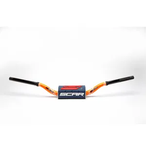 Scar Handlebar O² COLOR Ø28,6 (1 1/8”) - McGrath/Short Ktm - ORANGE Bar - DARK B kuva