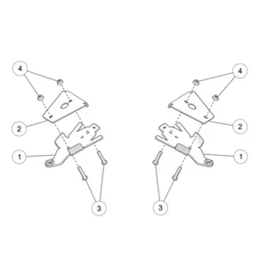 Camso Front bracket kit kuva