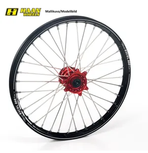 Haan wheel  GasGas MC/F EC/F 21-.. -1,60 RED HUB/BLACK A60 RIM/RED NIPPLES kuva