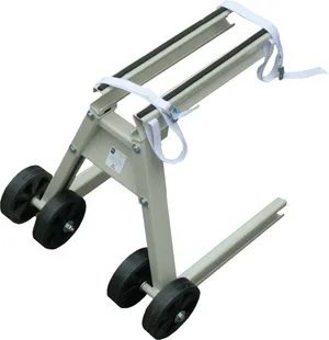 Tyresöbocken perän teline DLS 150kg (renkailla) kuva