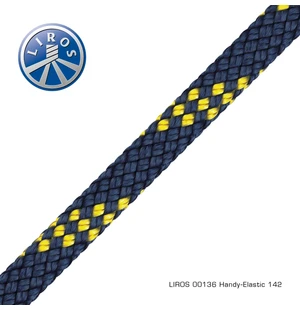 Handy-Elastic navyblue-yellow 18mm x 100m kuva