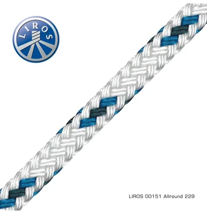 Allround White-Blue 10mm x 200m kuva