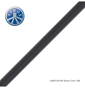Shock cord black 8mm x 100m kuva
