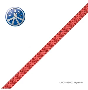 Dynamic halyard w spliced eye Red 10mm x 35m kuva