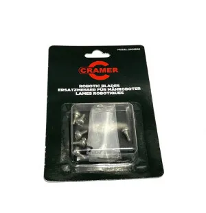 Robottiruohonleikkurin terä ja kiinnikeruuvi 9 kpl, Cramer kuva