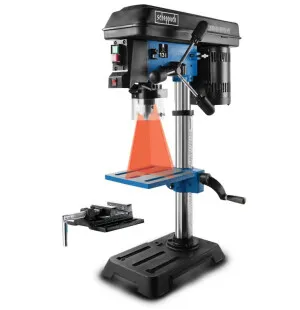 Pelarborrmaskin DP16SL, med laser och skruvstycke, Scheppach image
