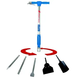 Pneumaattinen monityökalu AERO SPADE, 5-in-1, Scheppach kuva