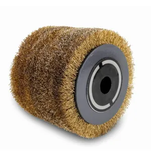 Metal wire brush drum MRS1300 125x100mm, Scheppach image