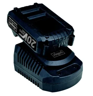 Kokonaisuus: 1x2.0Ah Li-ion akku + pikalaturi, Scheppach image