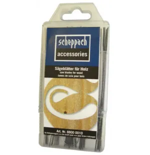 Lehtisahanteräsarja (yleiskäyttöinen), 60 osaa. SD 1600V, Scheppach image