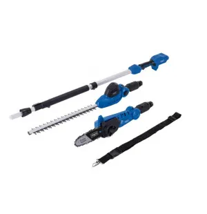 Akkukäyttöinen pensasleikkuri ja oksasaha C-PHTS410-X, Scheppach kuva