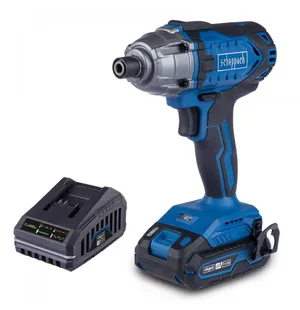 Akkutoiminen iskevä ruuvinväännin C-ID180-X, set S (2Ah + charger), Scheppach kuva