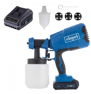 Akkukäyttöinen maaliruiskutusjärjestelmä C-APS700-X – SET S, Scheppach kuva