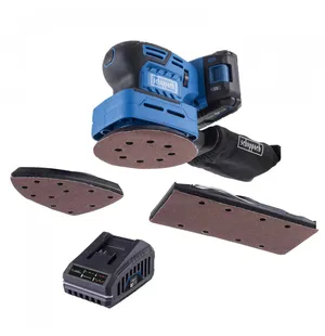 Akkukäyttöinen monitoimihiomakone C-MSA3/1-X – SET S, Scheppach kuva