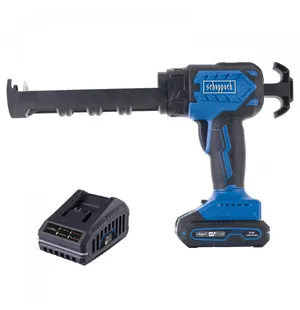 Akkukäyttöinen silikonipuristin C-SEG310-X – SET S, Scheppach kuva