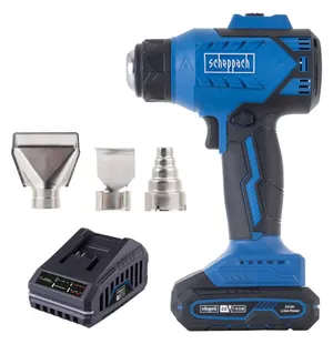 Akkukuumailmapuhallin C-HAG550-X – SET S, Scheppach kuva