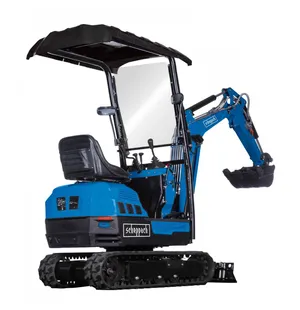 Mini‑kaivinkone EXC1400, Scheppach kuva