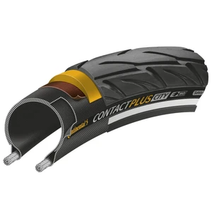 Ulkorengas 28" CONTINENTAL Contact Plus City Reflex musta, 47-622 kuva
