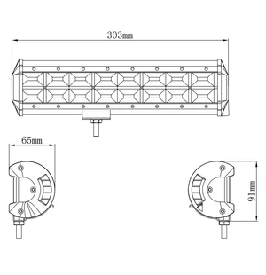 Kinwons Led Kaukovalopaneeli 10-30V 192W Flood kuva