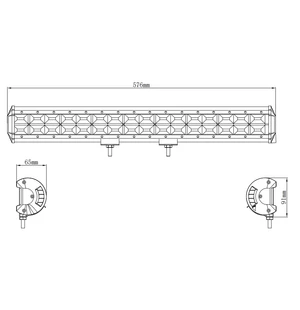Kinwons Led Kaukovalopaneeli 10-30V 384W Flood kuva
