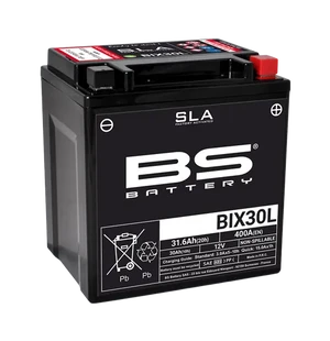 "<div>BIX30L-batteriet är en del av SLA-sortimentet. Detta 12V 31,6Ah-batteri är redo att användas, 100% underhållsfritt och helt spillsäkert.</div><div><br></div><div>Detta BIX30L-batteri är extremt enkelt att installera och transportera. Erbjuder ökad e image
