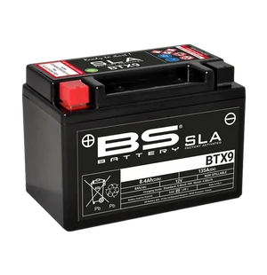 "<div>BTX9-batteriet är en del av SLA-sortimentet. Detta 12V 8,4Ah-batteri är redo att användas, 100% underhållsfritt och helt spillsäkert.</div><div><br></div><div>Extremt enkelt att installera och transportera. Erbjuder ökad effekt, längre livslängd och kuva