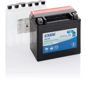 Exide akku ETX14L-BS sis.happopatruunan image