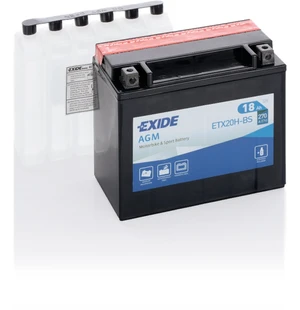 Exide akku ETX20H-BS sis.happopatruunan image