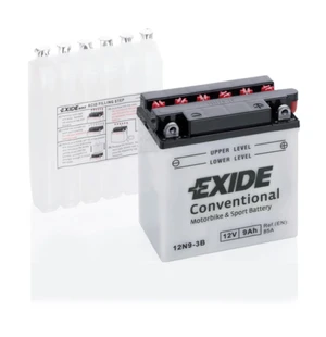 Exide akku 12N9-3B kuva