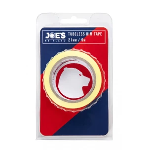 Vanneteippi JOE´S Tubeless 9m leveys 21mm keltainen kuva