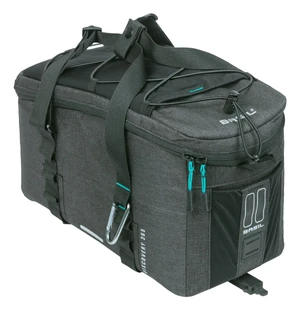 Tavaratelinelaukku BASIL Discovery 365D MIK l musta. 9l kuva