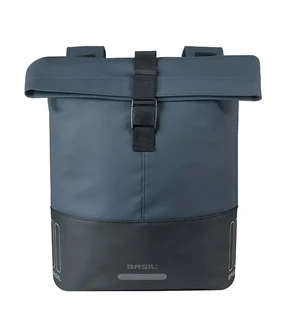 Sivulaukkupari BASIL Cove Shopper navy/musta keinonahka perinteinen kiinnitys kuva