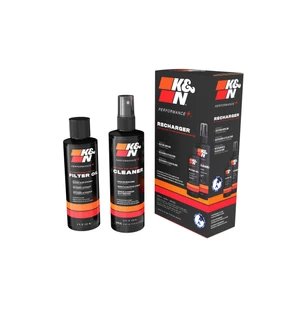 K&N Recharger Kit: Squeeze Oil- Blue 8 Oz kuva