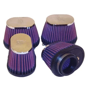 K&N Universal Clamp-On Air Filter 1-3/4"Flg 4 X 2-7/8"B 3 X 2"T 2-3/4"L (4 Pe kuva