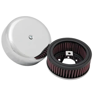 K&N H/D Keihin/S&S Carb 76 & Up: 5-1/4"D 2"H kuva