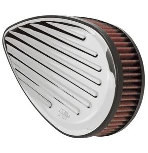 K&N H/D Sportster Filter Kit Teardrop Grooved kuva