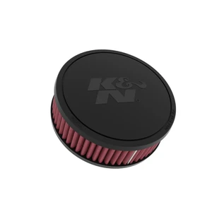 K&N Universal Clamp-On Air Filter 2-1/16" O/S Flg 6"D 2"H W/Vent kuva
